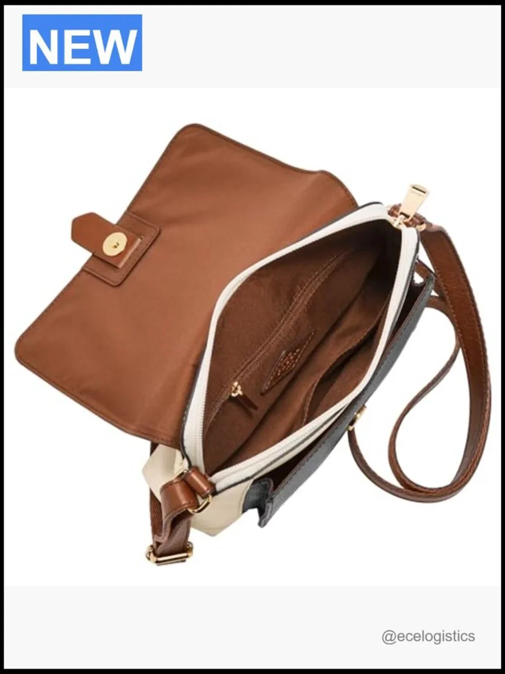 Genuine Leather Small Crossbody Satchel Handbag